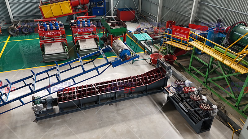洗沙設(shè)備生產(chǎn)線